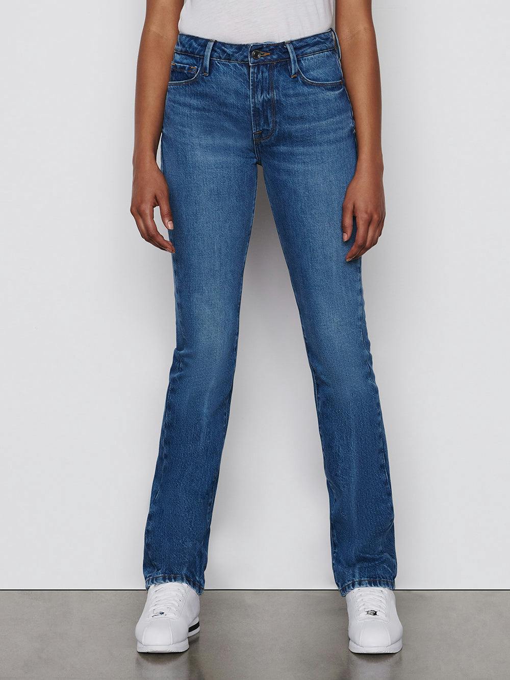 jeans front view